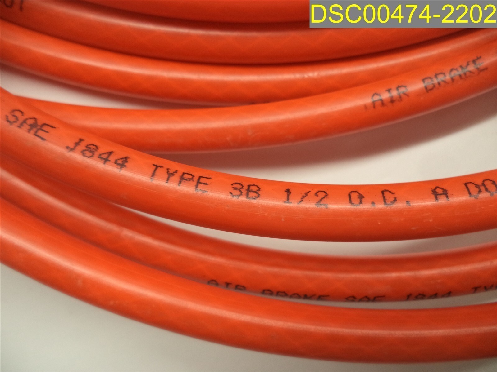 GI Industries FS-225 Flexible Shaft 25ft cable 1/2″ Orange Hose