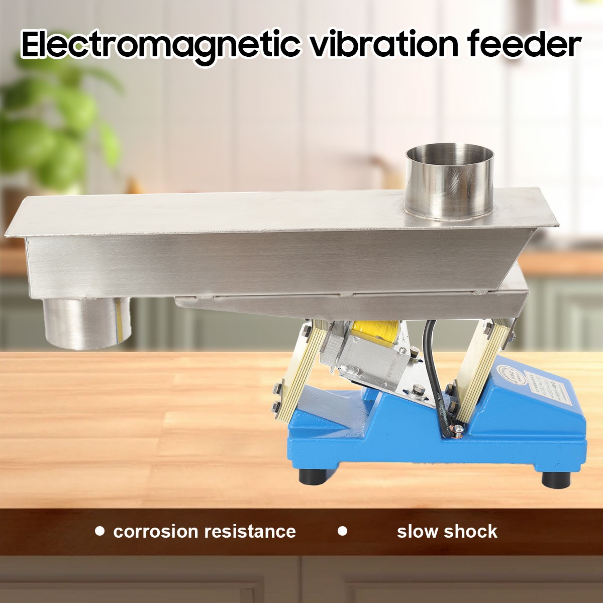 110V GZV-3F Electromagnetic Vibrating Feeder Closed Shaking Feeding Machine