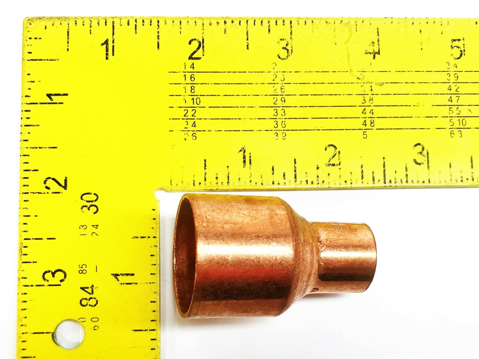 EPC Copper 1″ Sweat x 1/2″ Sweat Coupling [Lot of 3] NOS