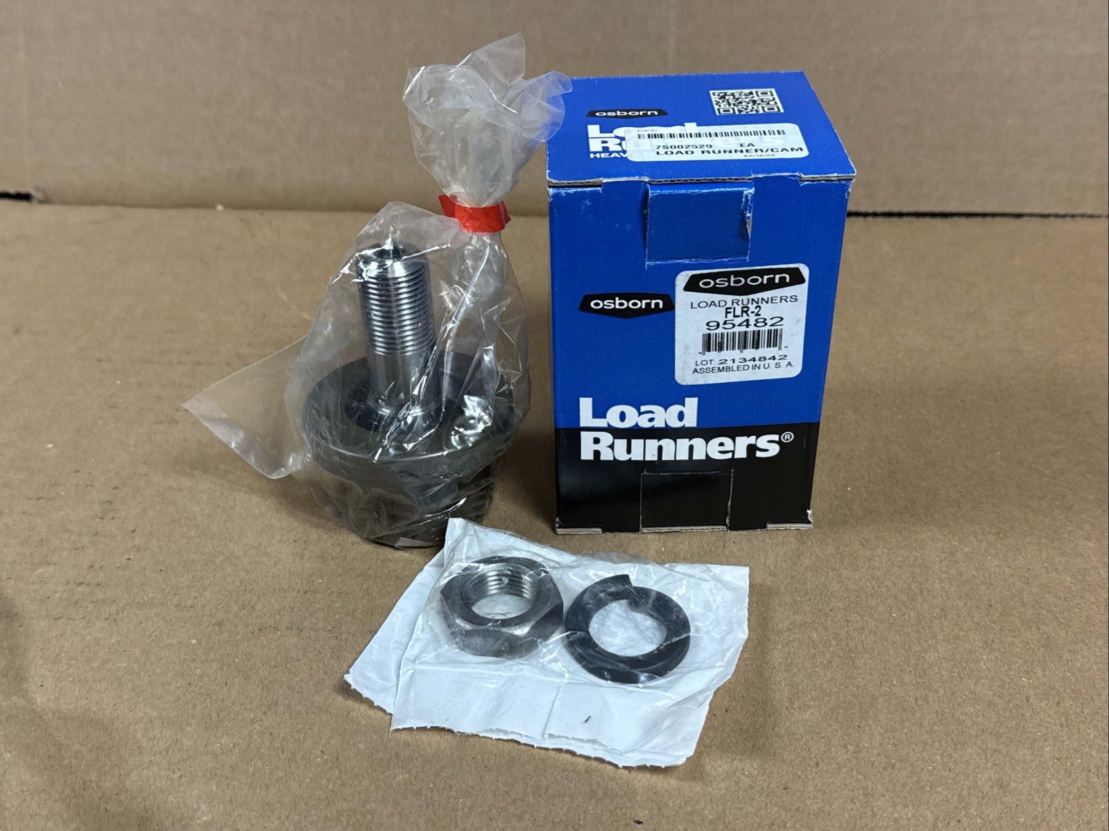 NEW Osborn 95482 FLR-2 Load Runner Heavy Duty Idler Rollers FAST SHIPPING