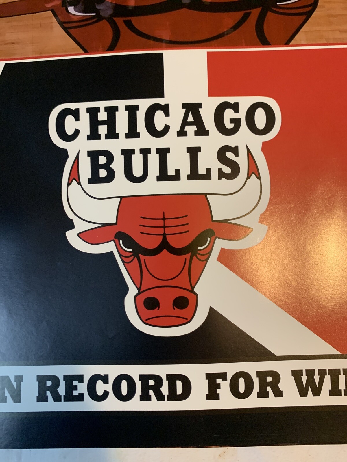 Chicago Bulls 1996 “Winningest Team Ever” Poster Michael Jordan Pippen New B