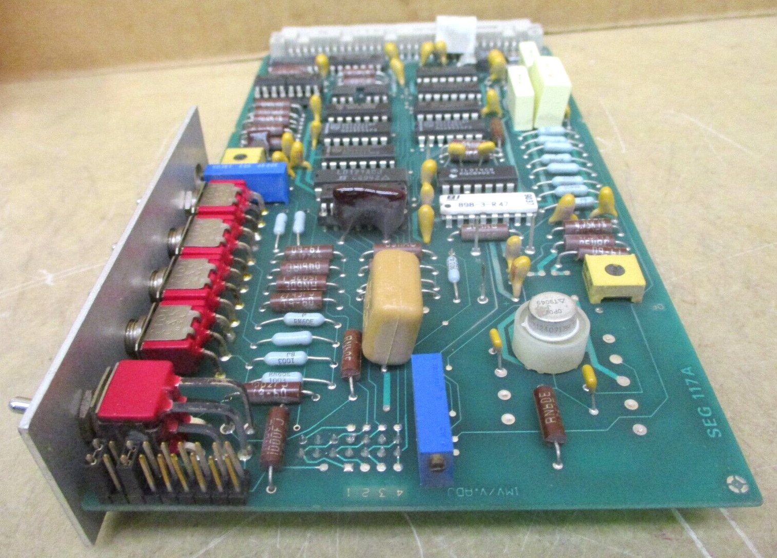 SEG 117A SEG 117A CTS 041 BMKM20114-1A BOARD COMPUTER WEIGH SC 49550HI
