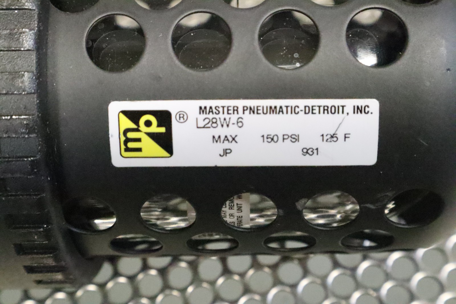 Master Pneumatic L28W-6 150PSI 125F Modular Lubricator New Old Stock See Pics