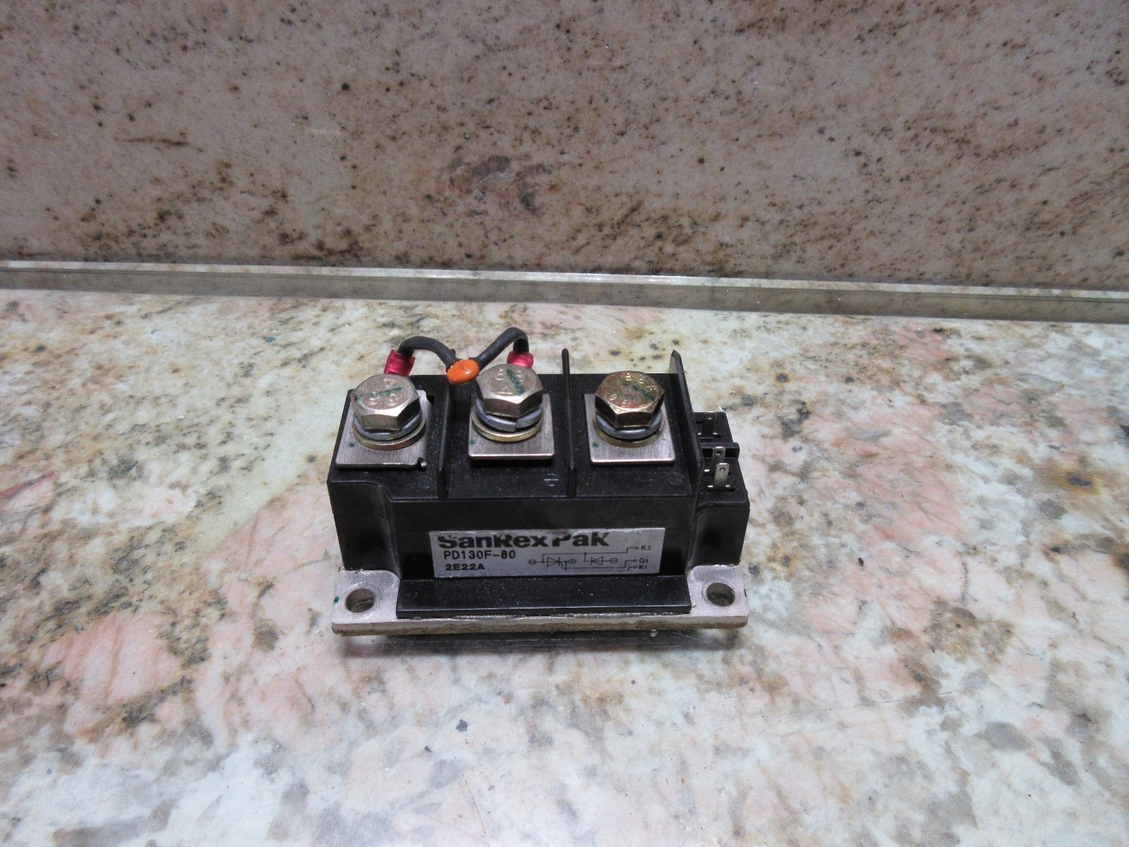 SANREX PAK RELAY UNIT PD130F-80 2E22A CNC POWER MODULE