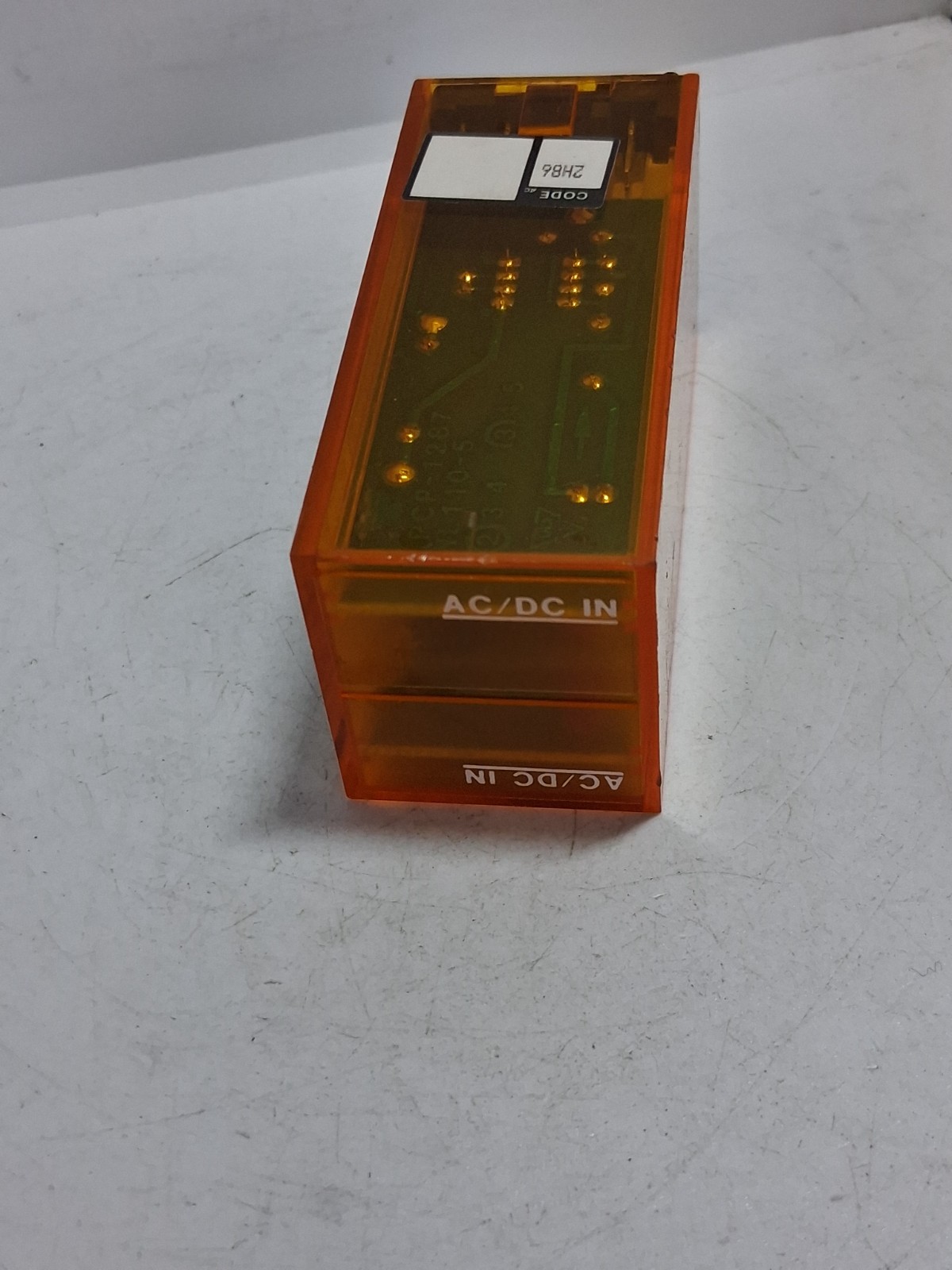 EAGLE SIGNAL NL110L1 PLC MODULE 120VAC/DC INPUT 5DC LOGIC OUT 47-63HZ 9 PIN