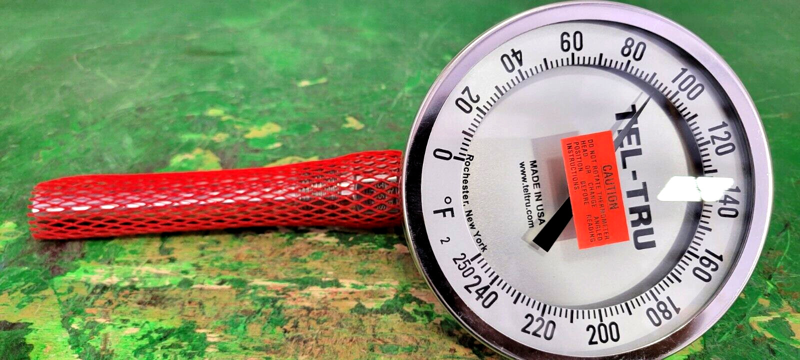 🟠TEL-TRU AA575R ADJUST ANGLE THERMOMETER PESSCO IS OFFERING 1 C083123-15-16 🗽