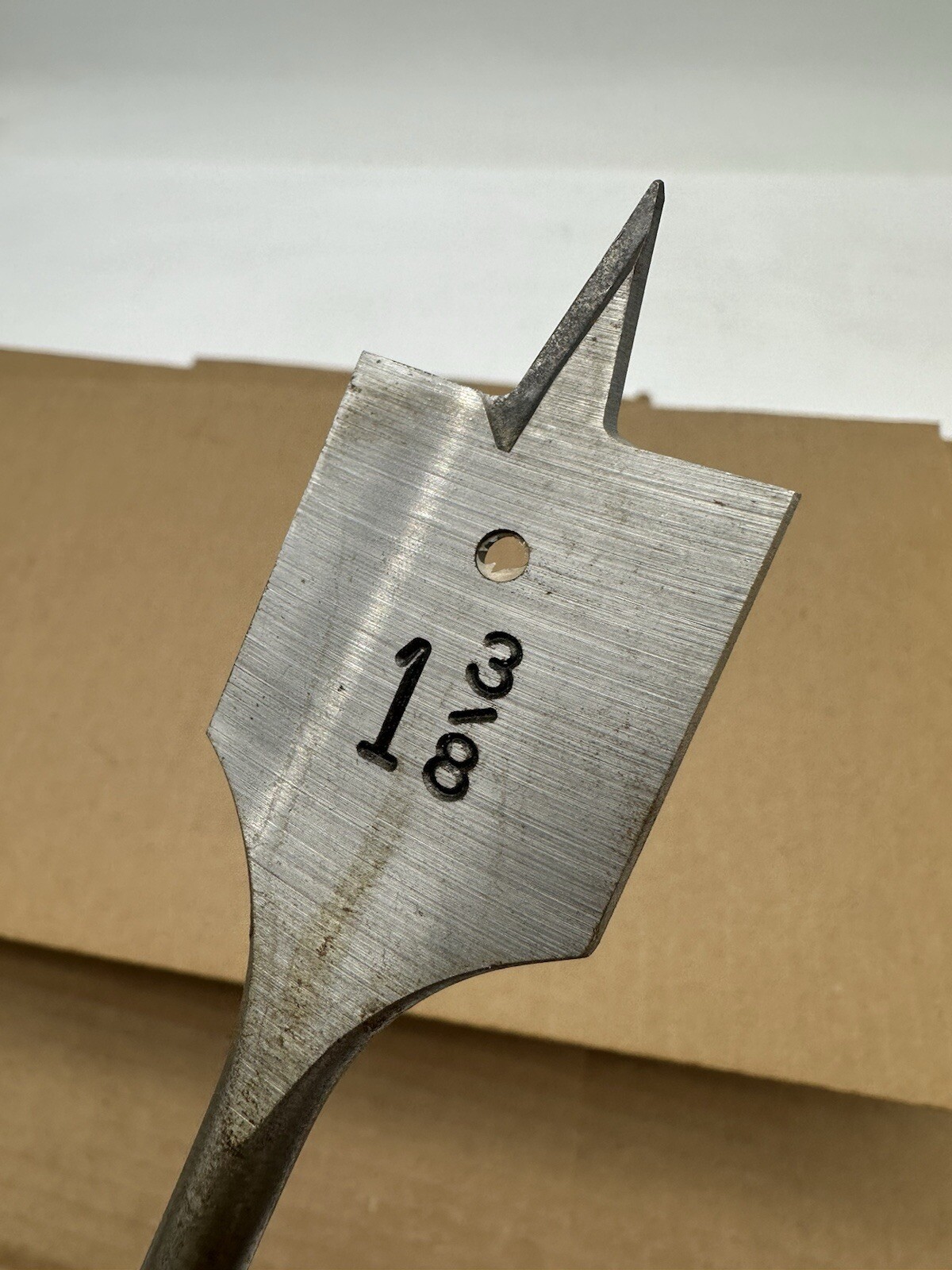 Vintage Irwin Wood Boring Electric Drill Bit Tool “88-PLUS” 1-3/8″ x 6″ Made USA