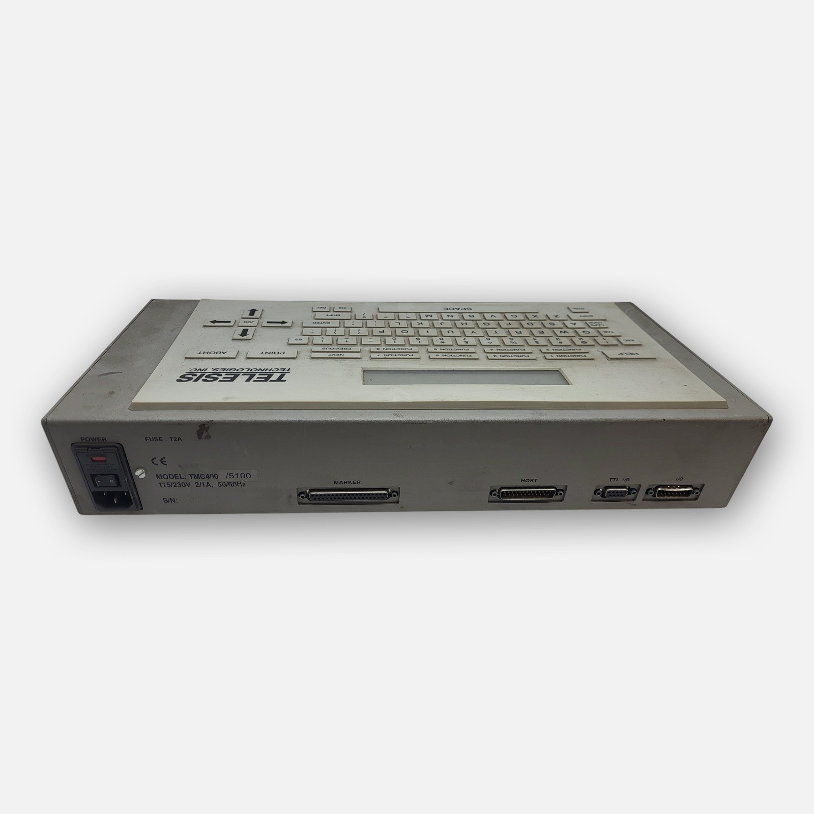 TELESIS TMC400/5100 CONTROLLER KEYBOARD