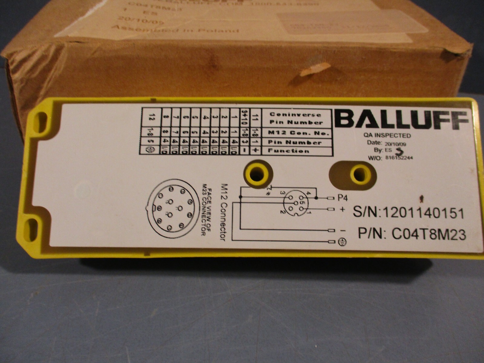 BALLUFF Interface Splitters & Junction Box C04T8M23