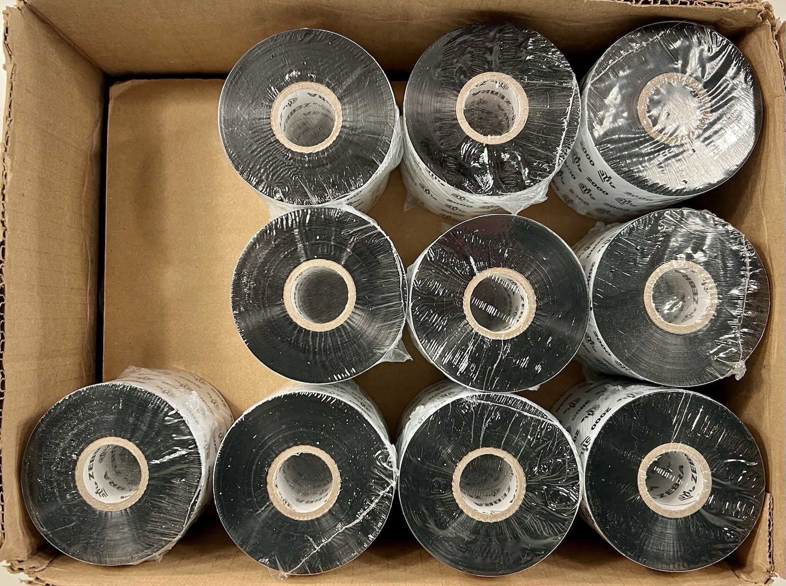 ZEBRA Performance 2000 Wax Ribbon/83mm x 450m , 3.27″x1.476”