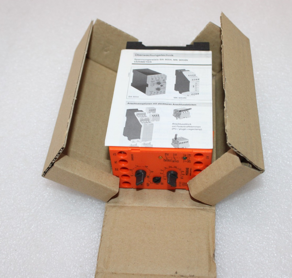 E.DOLD BA9054/010 VOLTAGE RELAY AC15 230V 31. AC15 230V 0053642 A1(+)/A2 AC/DC