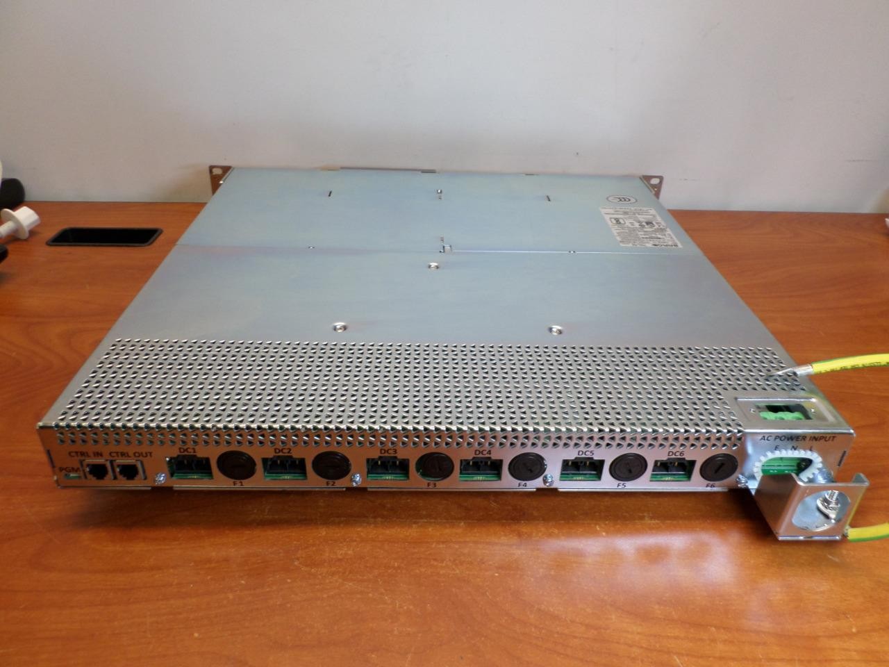 BARCO #R766064 Power Module Box 19 Inch Rack w/ 1x Blank Module Cover