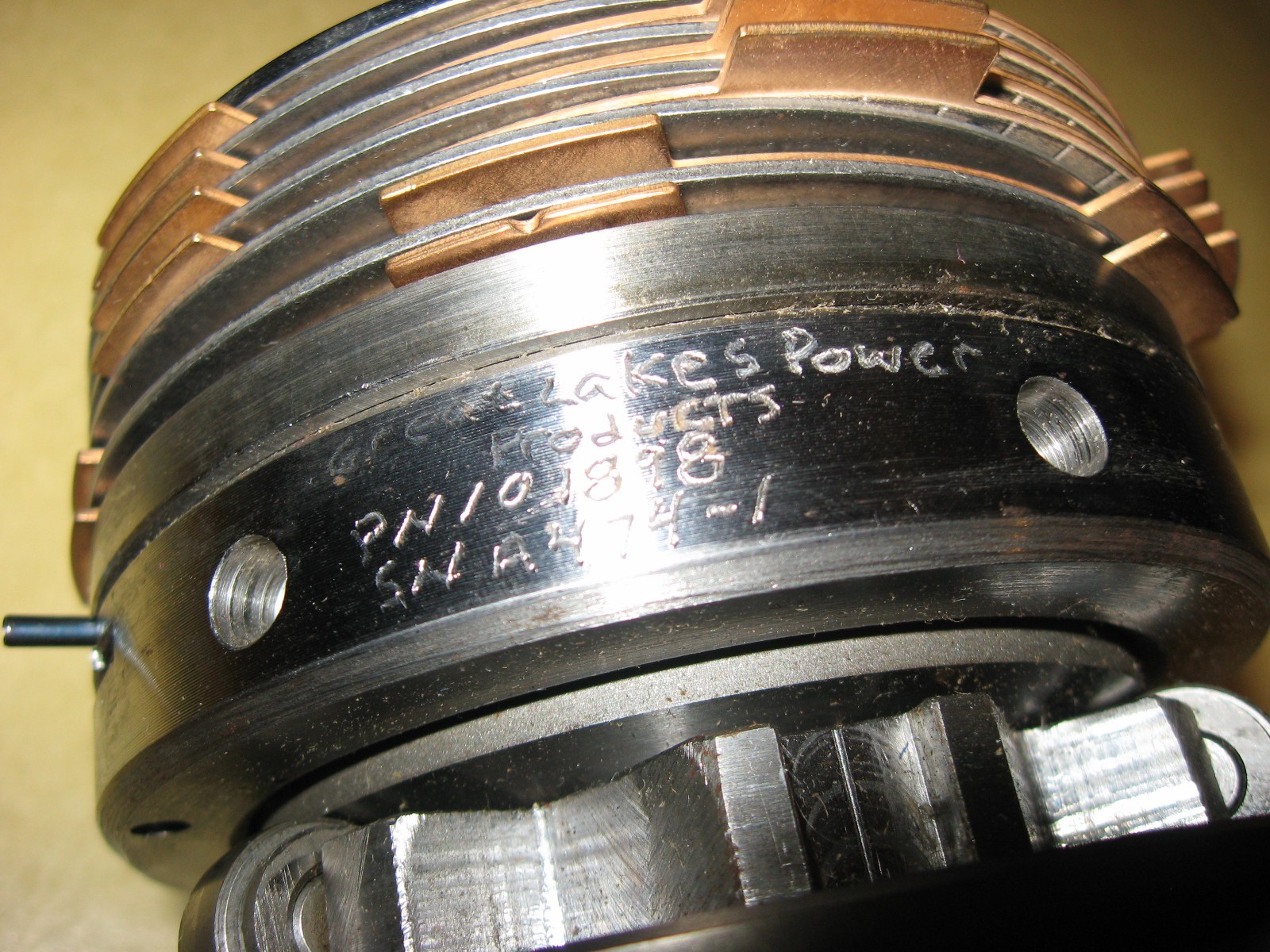 Twin Disc MTU Machine Tool Clutch Pack. #604 – mill lathe drive power unit