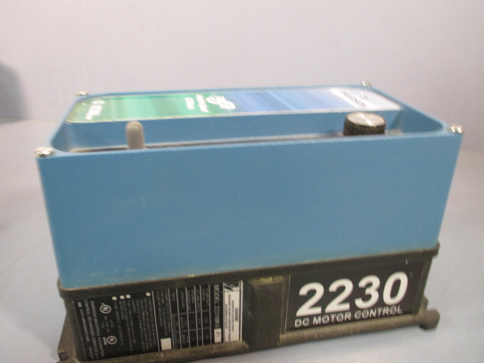 Fincor/Emerson 2230 DC Motor Control, 230V Model# 2231P1 2231MKIIP1