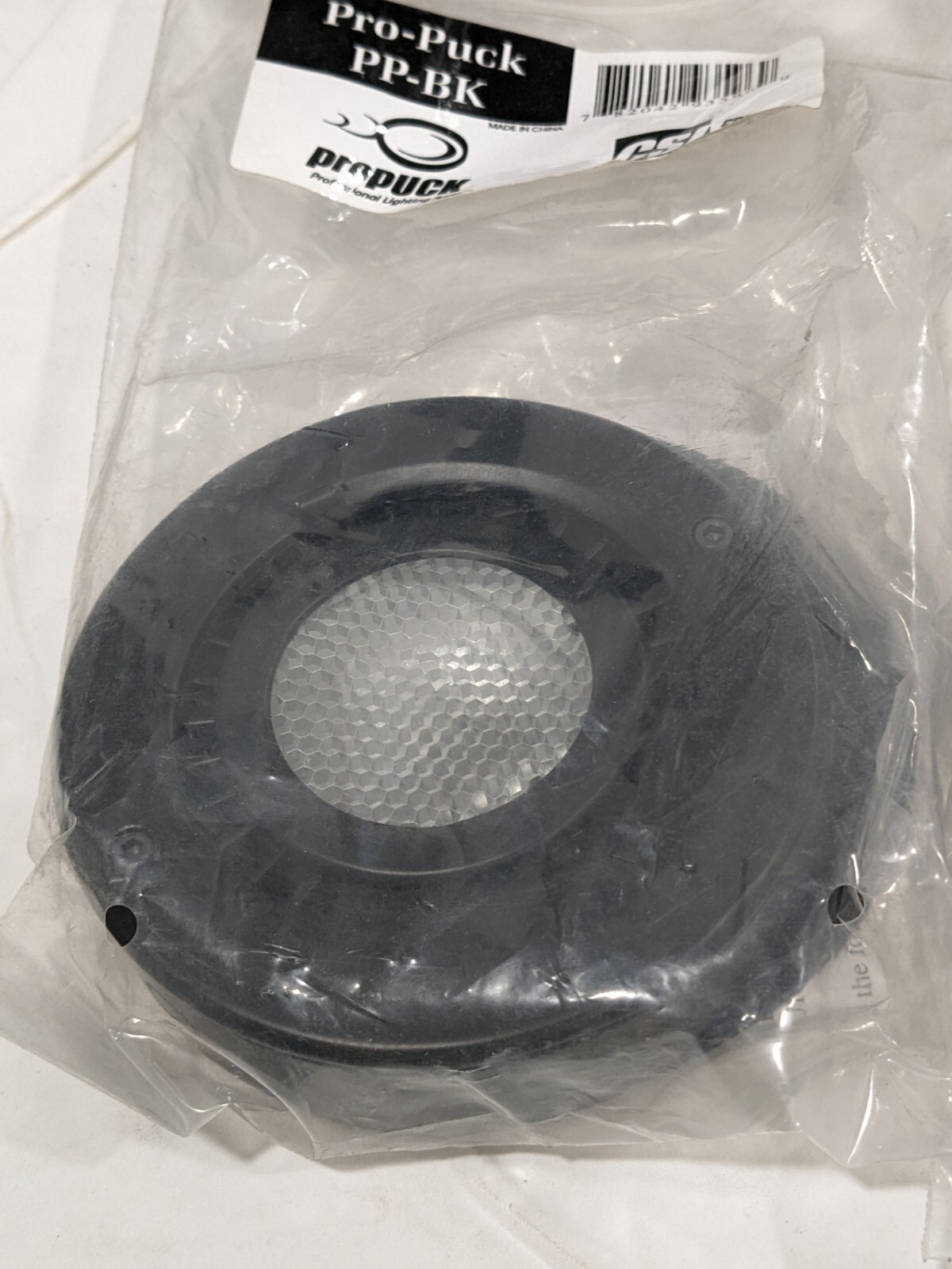 CSL Pro Puck LED Xenon Lamp Black 120V 60Hz 20W G8 Qty 2 PP-BK