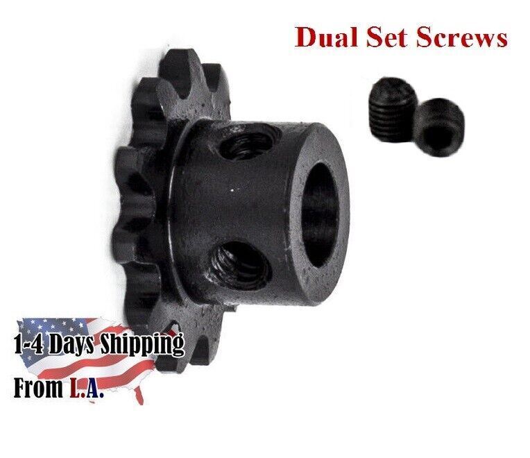 Jeremywell #25 Roller Chain Sprocket B Type 1/4” Bore 11 Tooth