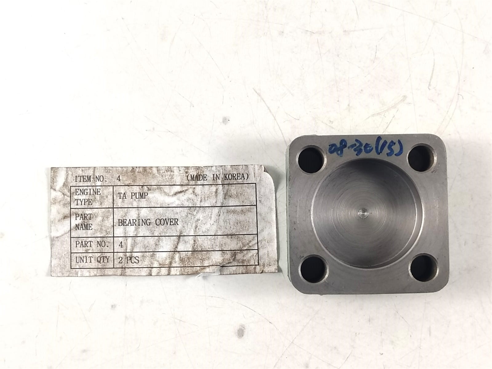 Bearing Cover P/N 4 For Taiko Kikai Bilge Pump Spare Parts