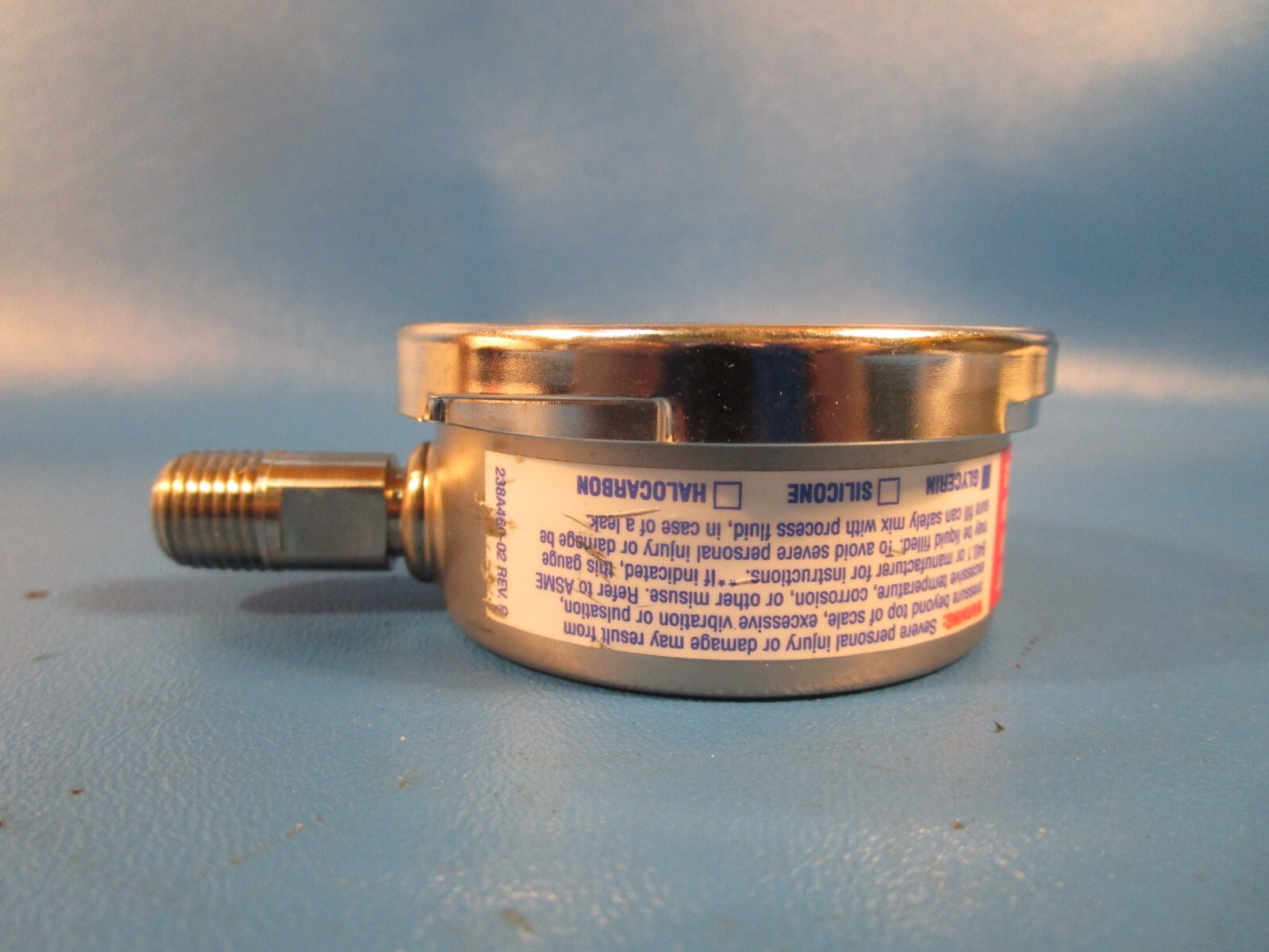Ashcroft 25-1009-SWL-02L-600, 1009 Industrial Pressure Gauge, 8912, 2-1/2″