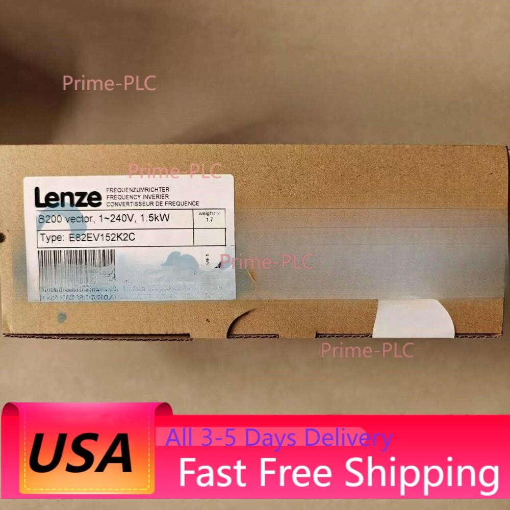 US Free TAX 1PC NEW LENZE E82EV152K2C E82EV152K-2C LENZE FREQUENCY INVERTER