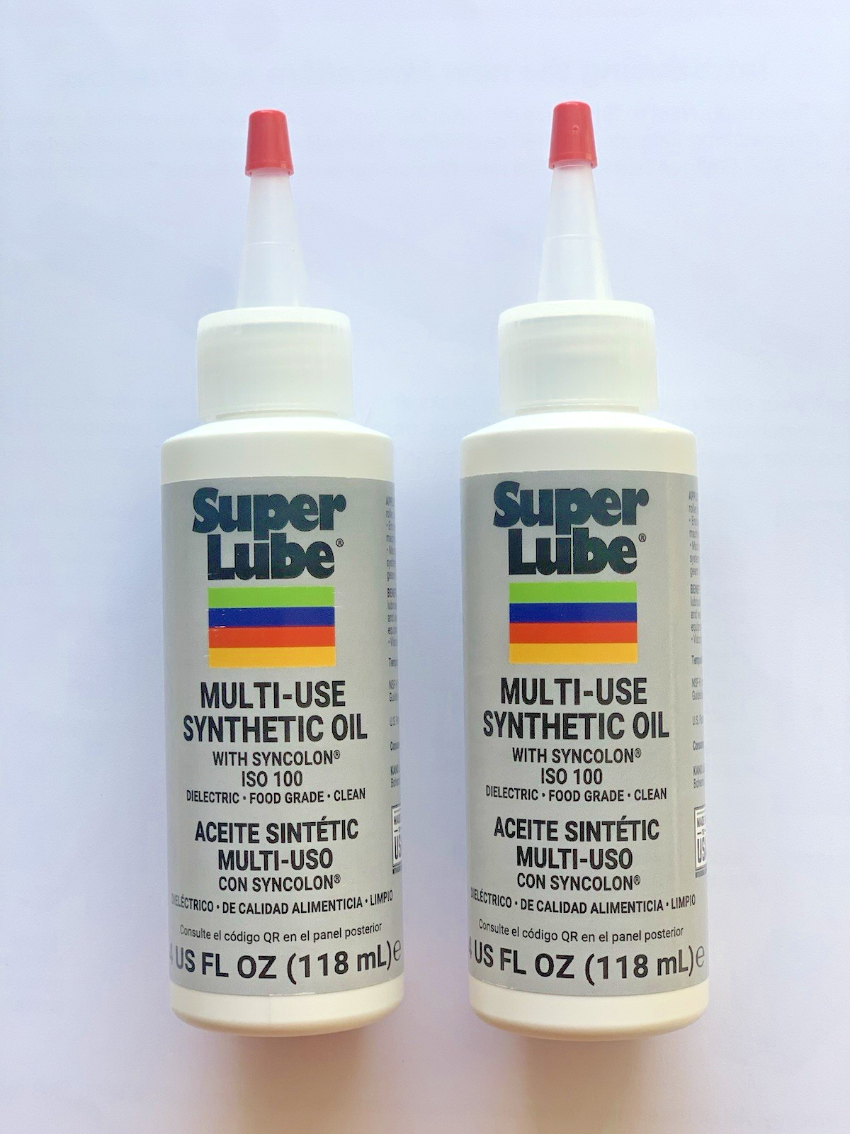 Super Lube Multi-Use Synthetic Oil 4 fl. oz. – 2 Bottles