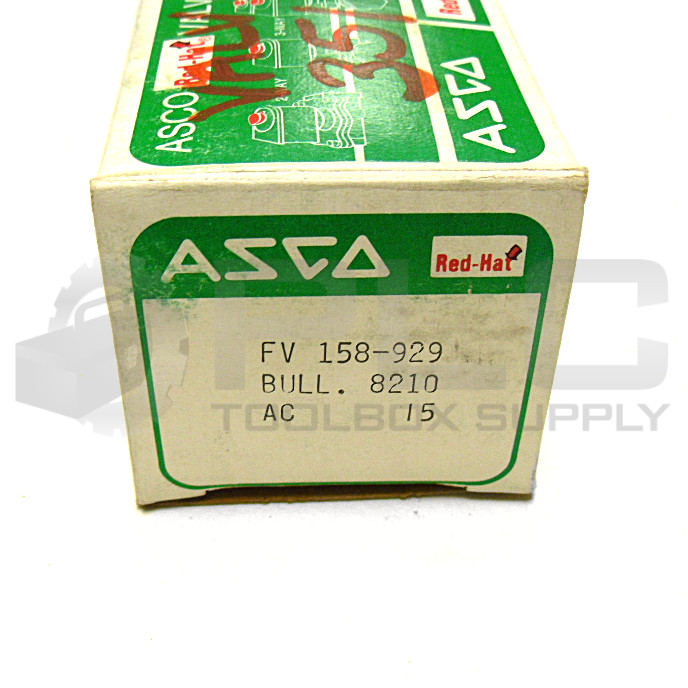 NEW ASCO RED-HAT 158-929 REBUILD KIT 8210