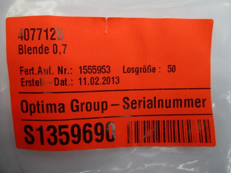 OPTIMA GROUP 4077125 NSMP