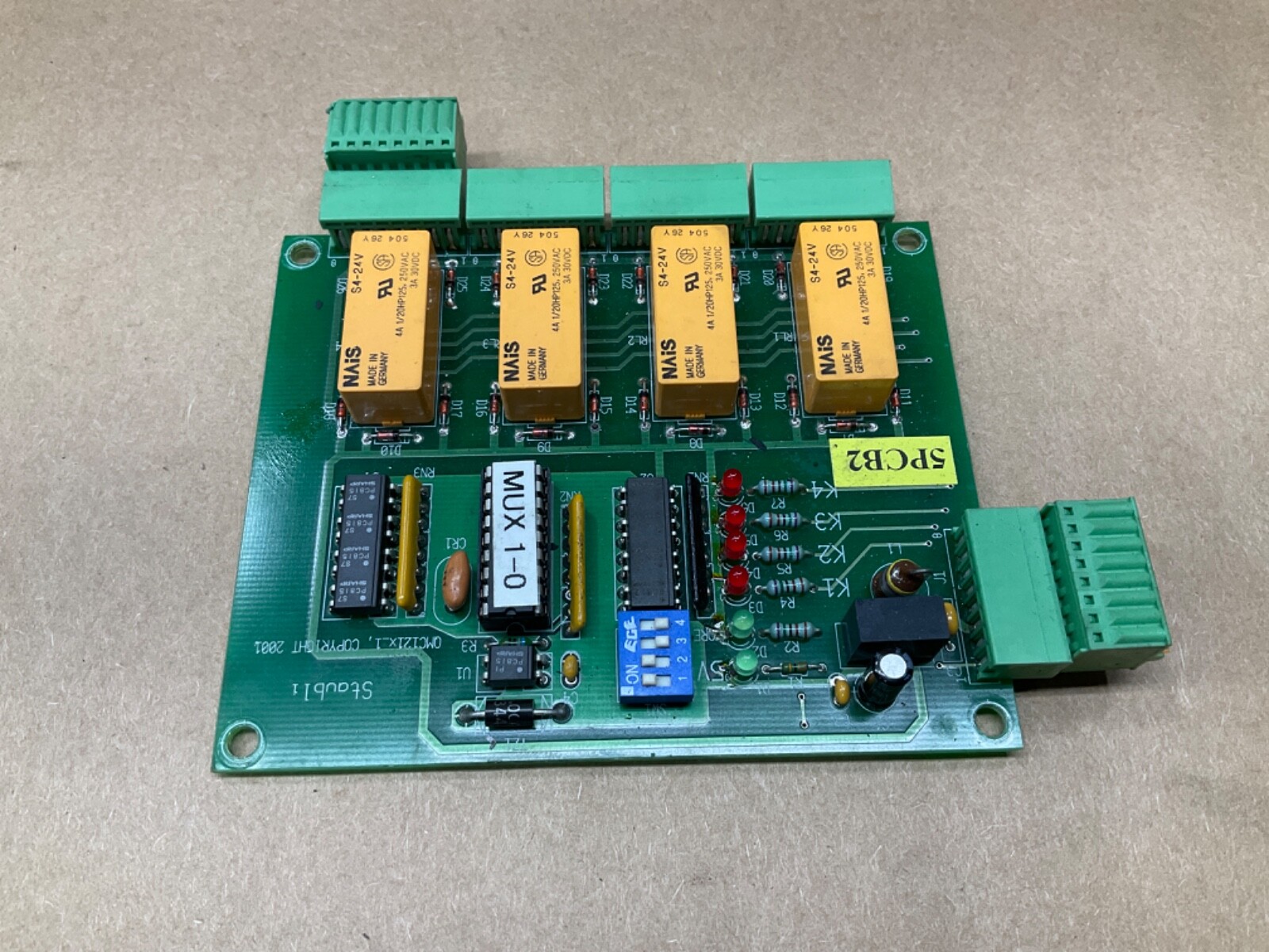 Staubli QMC121_1 Circuit Board #15X41