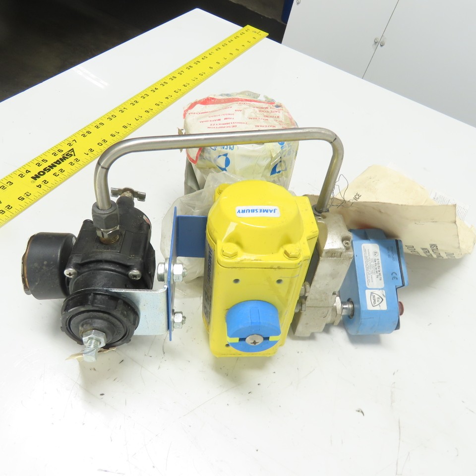 Jamesbury VRVL 100 SR4/5 B LT C-EZ001 1″ Actuator W/ 1″ Valve 7150O313600XTZ2