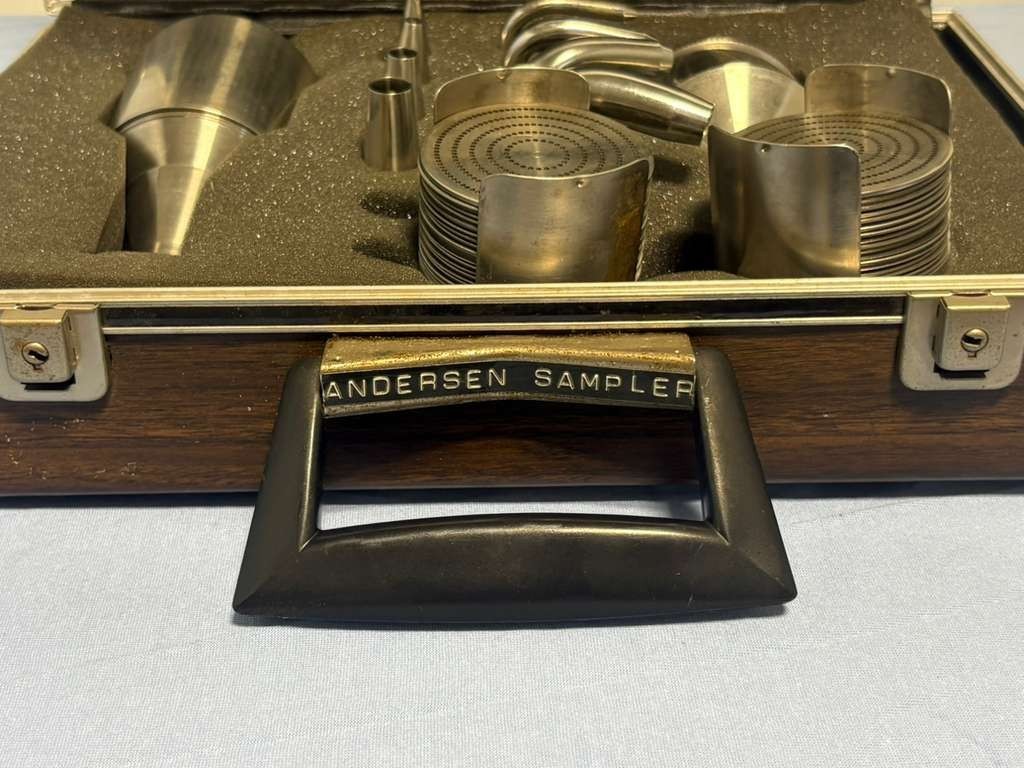 Andersen Cascade Air Sampler Multi-Stage Impactor Collection Kit w/ Case