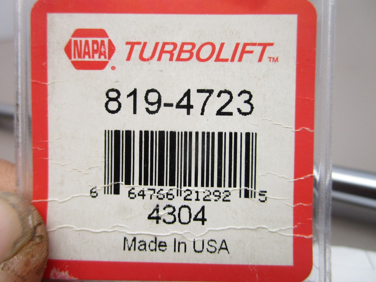 Napa Turbolift 4304 Gas Spring Assembly 819-4723 29″