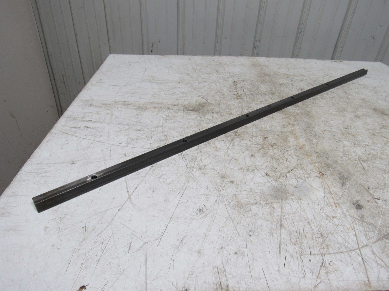 Thomson LSR-24-PD 48″ L Linear Shaft Support Rail Pre-Drilled Steel 1-1/2″ D
