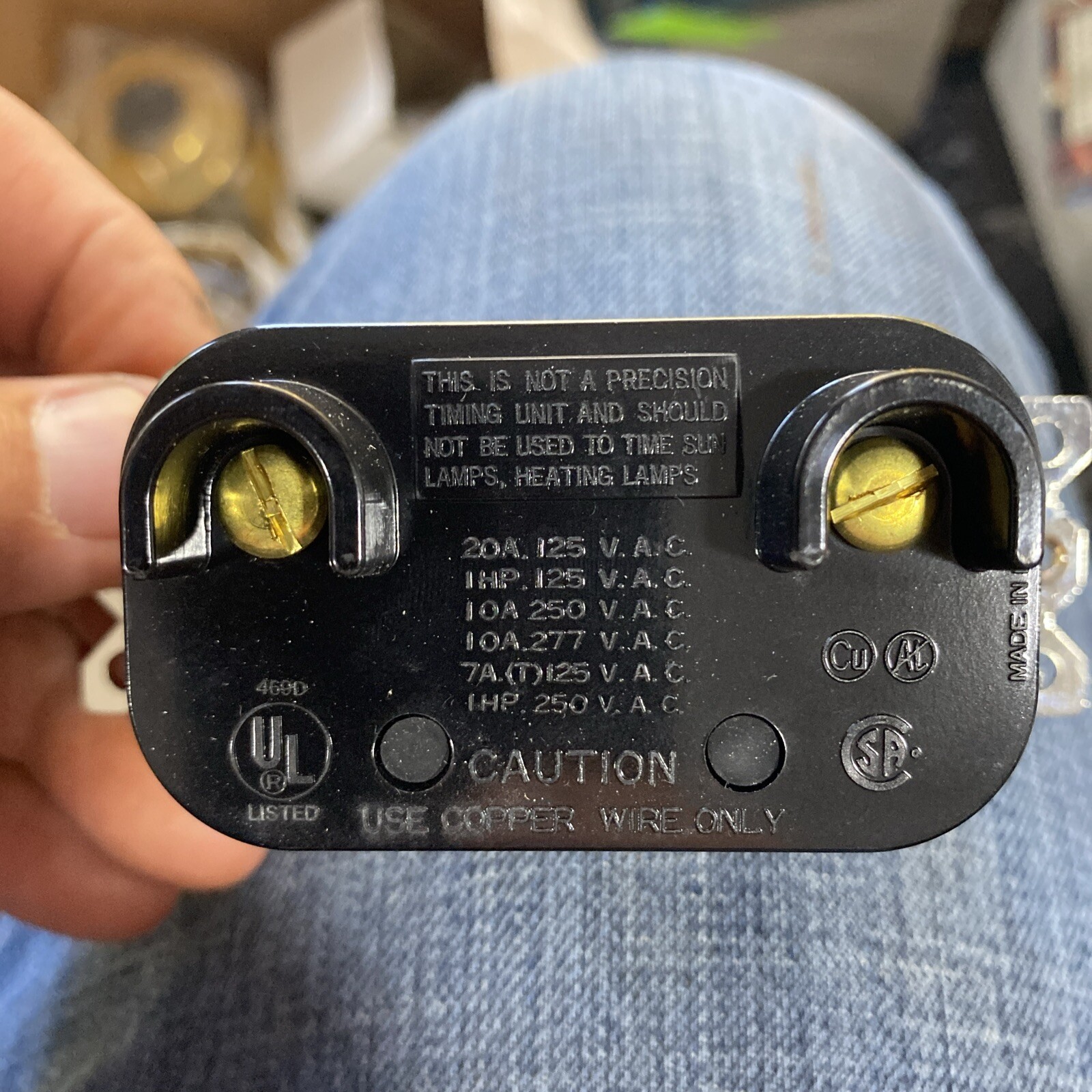 TORK A530M Spring-Wound Timer,Range 0 to 30 min.