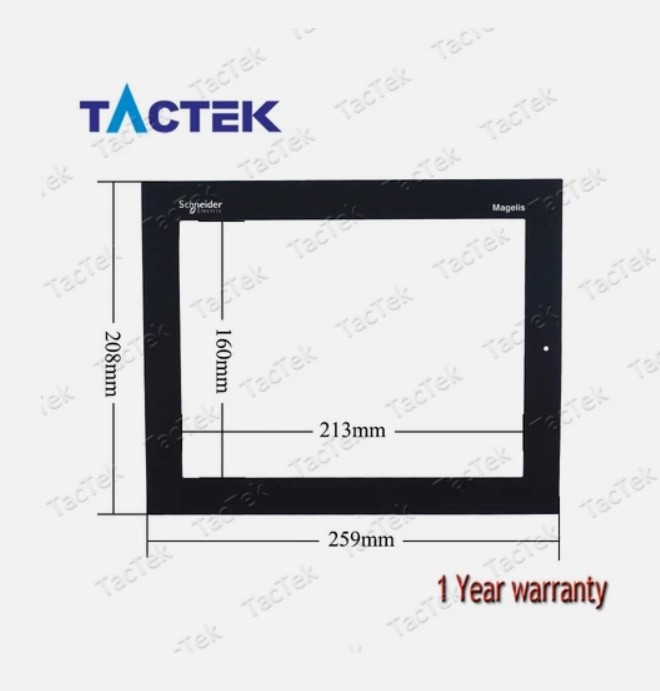 1PC for XBTGT5330 XBTGT5340 XBTGT5430 + Overlay Touch Screen Panel Glass