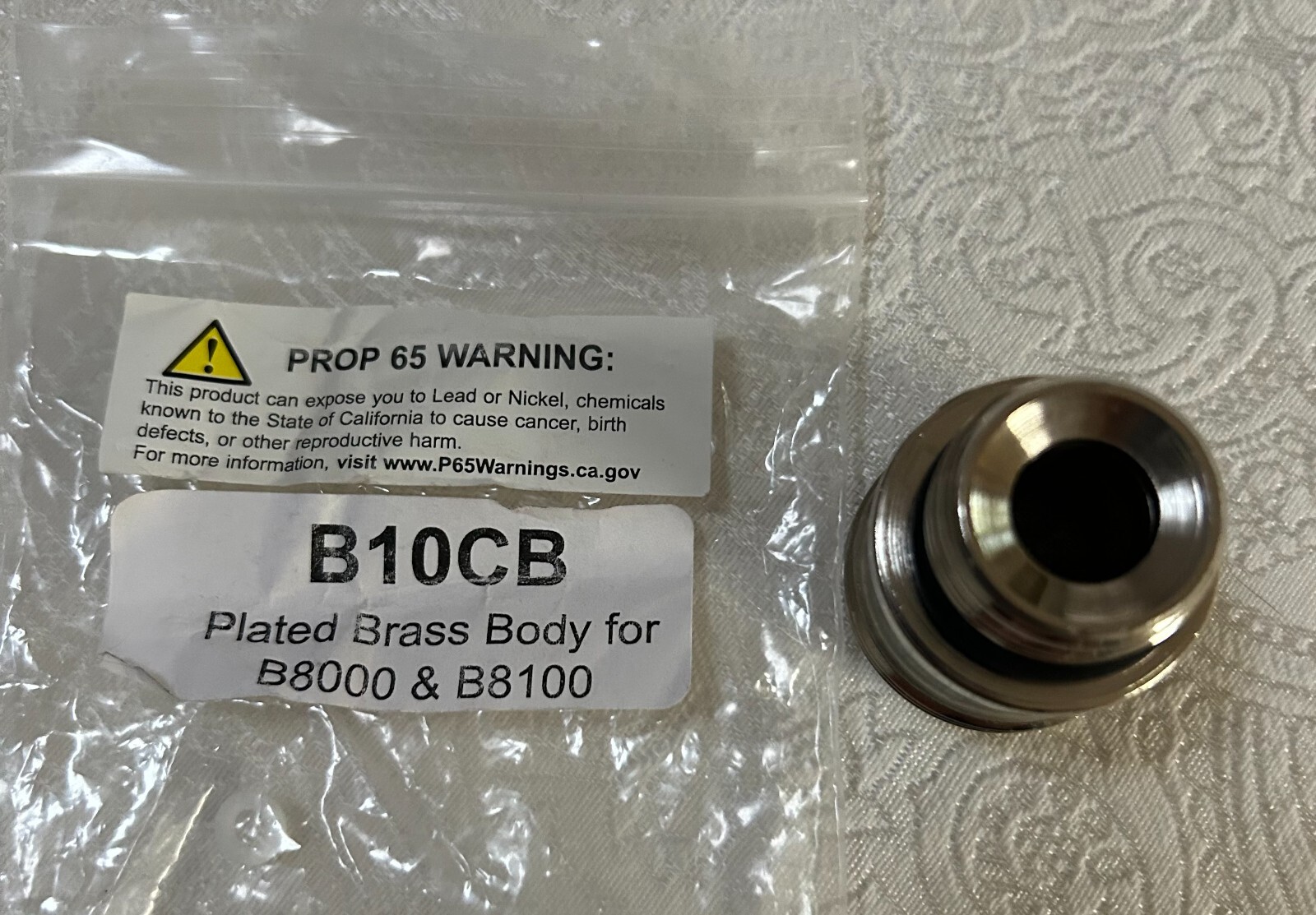 SURE SHOT PLATED BRASS BODY 7 B10CB FOR B8000 AND B8100