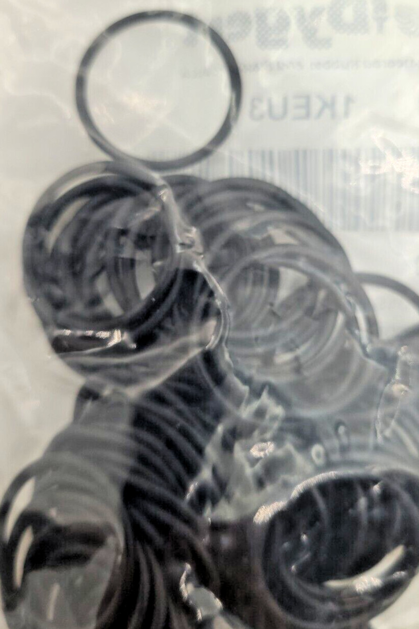 RT Dygert 1KEU3 Buna-N O-Rings, 019N70 15/16″x1/16″, 100 Pack, new (XX)