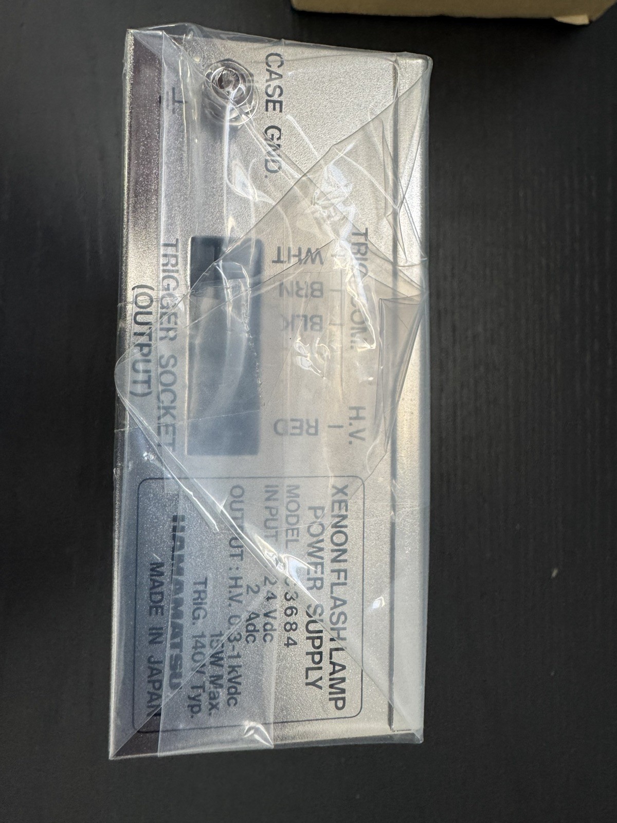 Hamamatsu C3684 Xenon Flash Lamp power supply