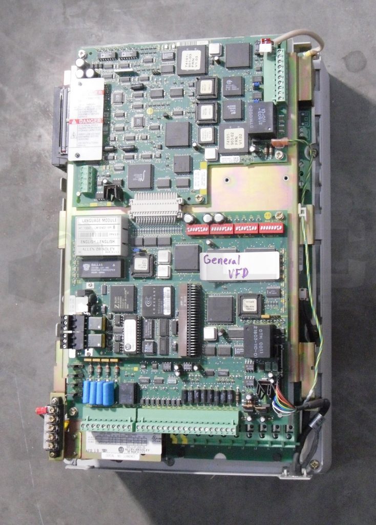 ALLEN BRADLEY 1336T-R025-AN-GT1EN AC DRIVE 620V 46A 400HZ 3PH 41.8A