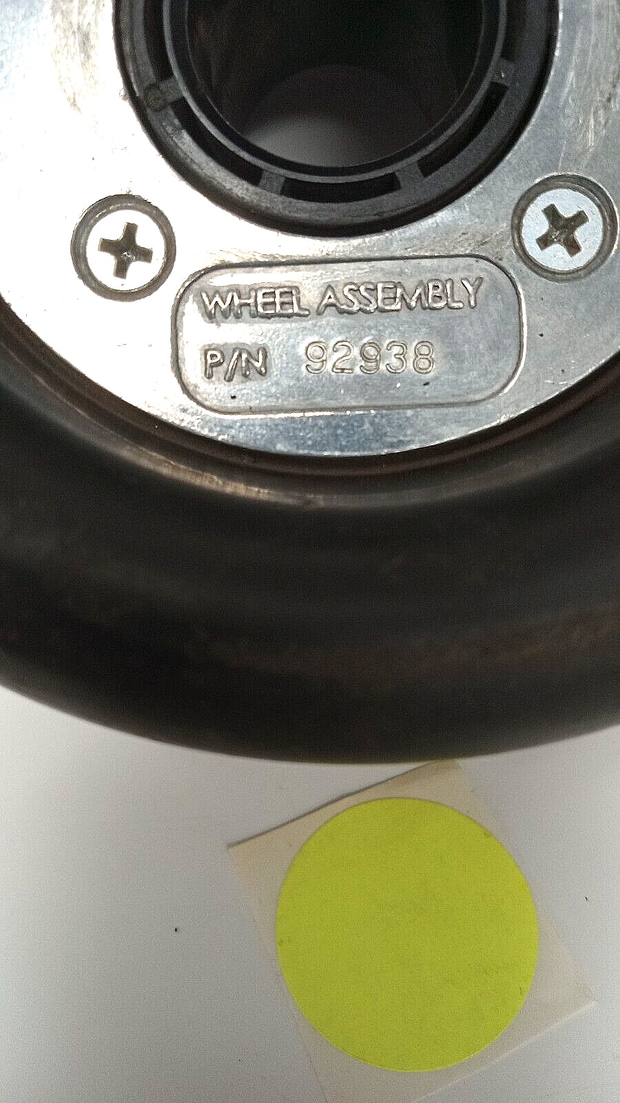 WHEEL ASSEMBLY STANDARD DYNACUSHION PNEUMATIC WHEEL OAD 5″ 92938