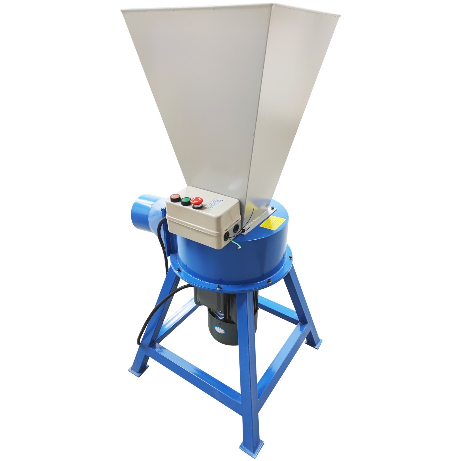 Sponge Crusher Sponge Corner Waste Mill Grinder w/20Mesh Screen 132-198LB/h 220V