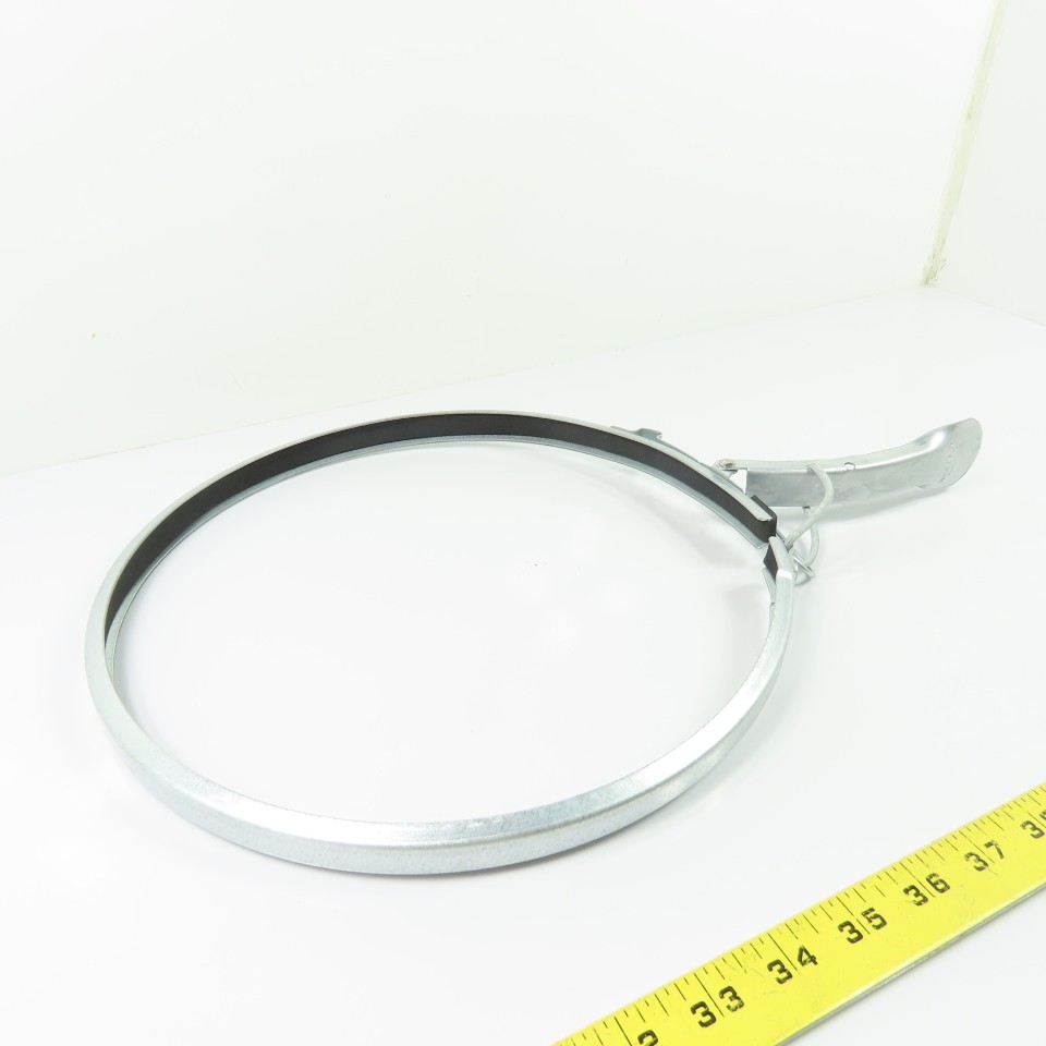 Nordfab 8010005529 10″ QF Quick-Fit Galvanized Duct Clamping Ring W/ Gasket