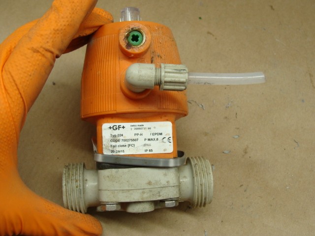 GEORG FISCHER DIAPHRAGM VALVE TYP 024 PP-H/EPDM CODE 700275507 20 DN 15