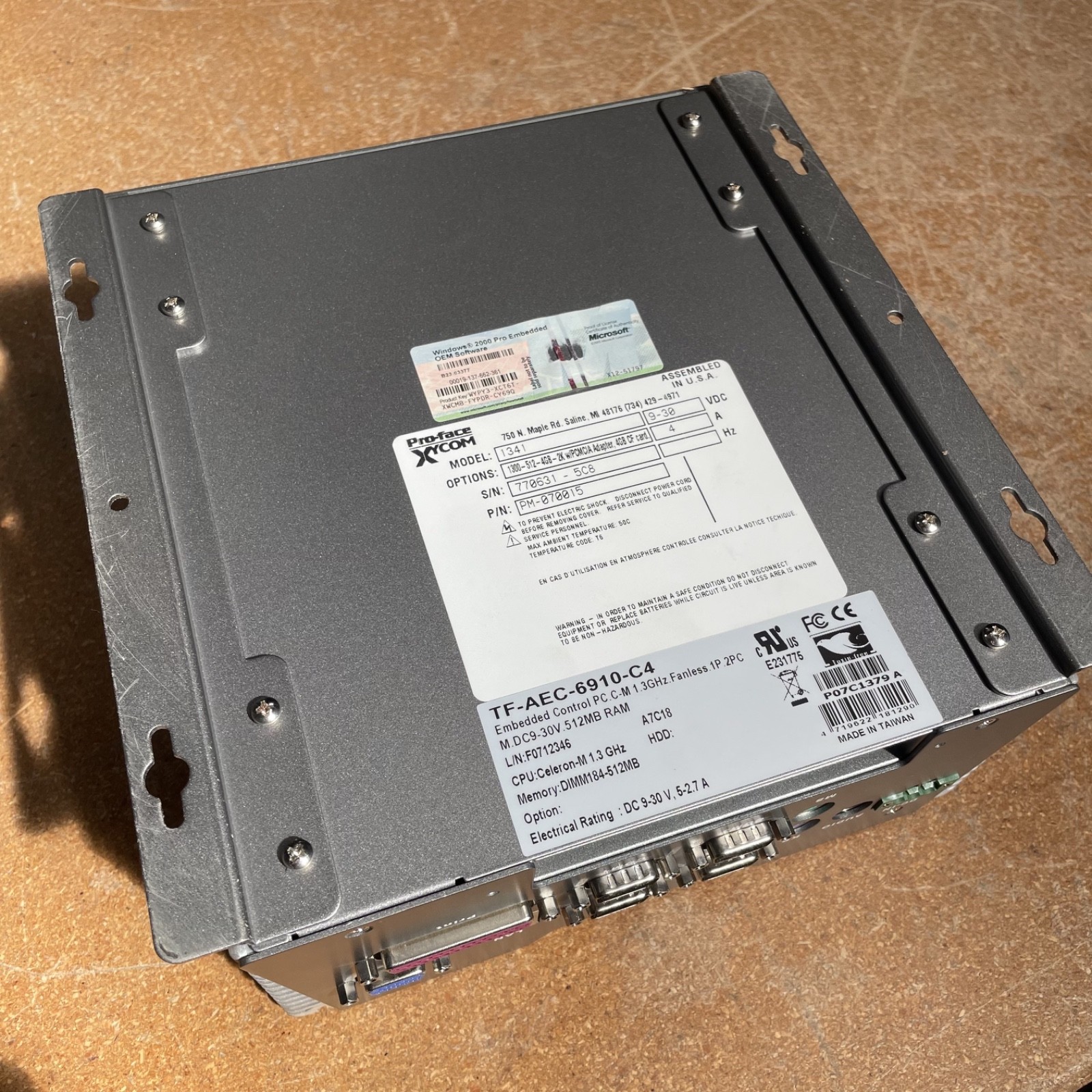 Pro-Face XYCOM Model 1341 Embedded Controller