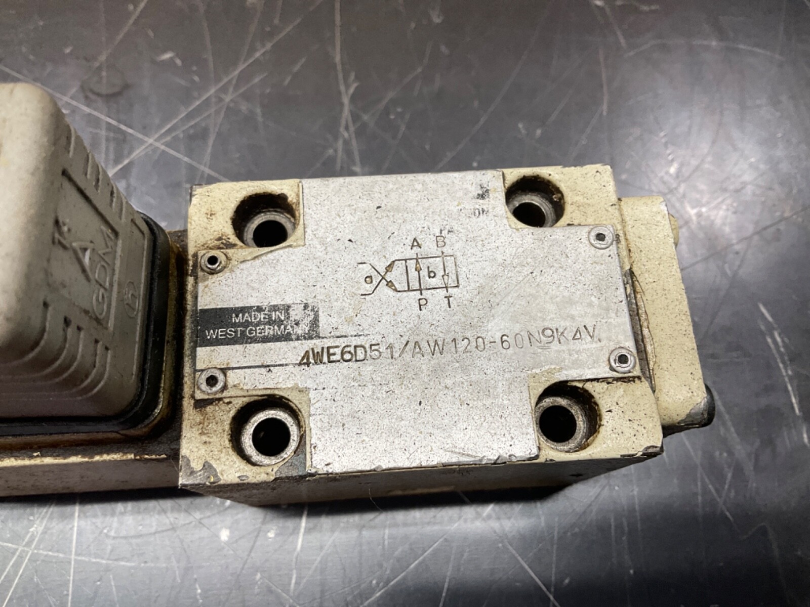 REXROTH 4WE6D51/AW120-60N9K4V HYDRAULIC VALVE #24A90PR2*IAC