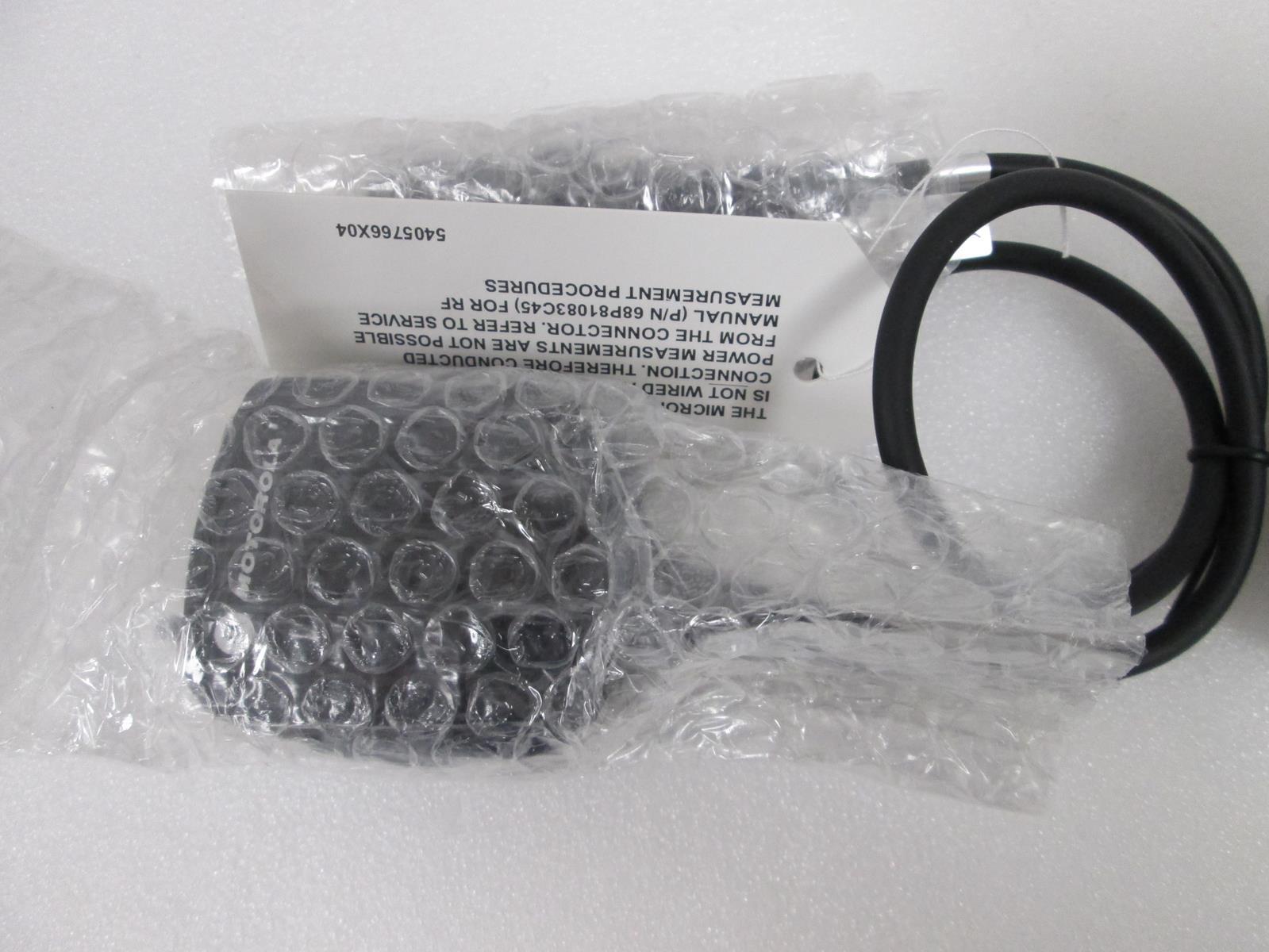 MOTOROLA RMN5073B PUBLIC SAFETY SPEAKER MICROPHONE WITH RF ANTENNA ADAPTOR