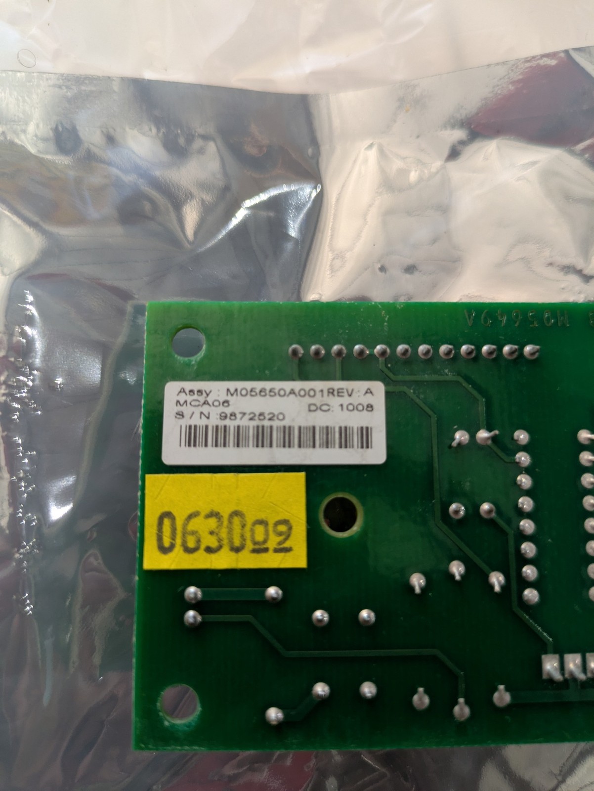 Gilbarco M05650A001 Rev A Pump Handle Interface Board