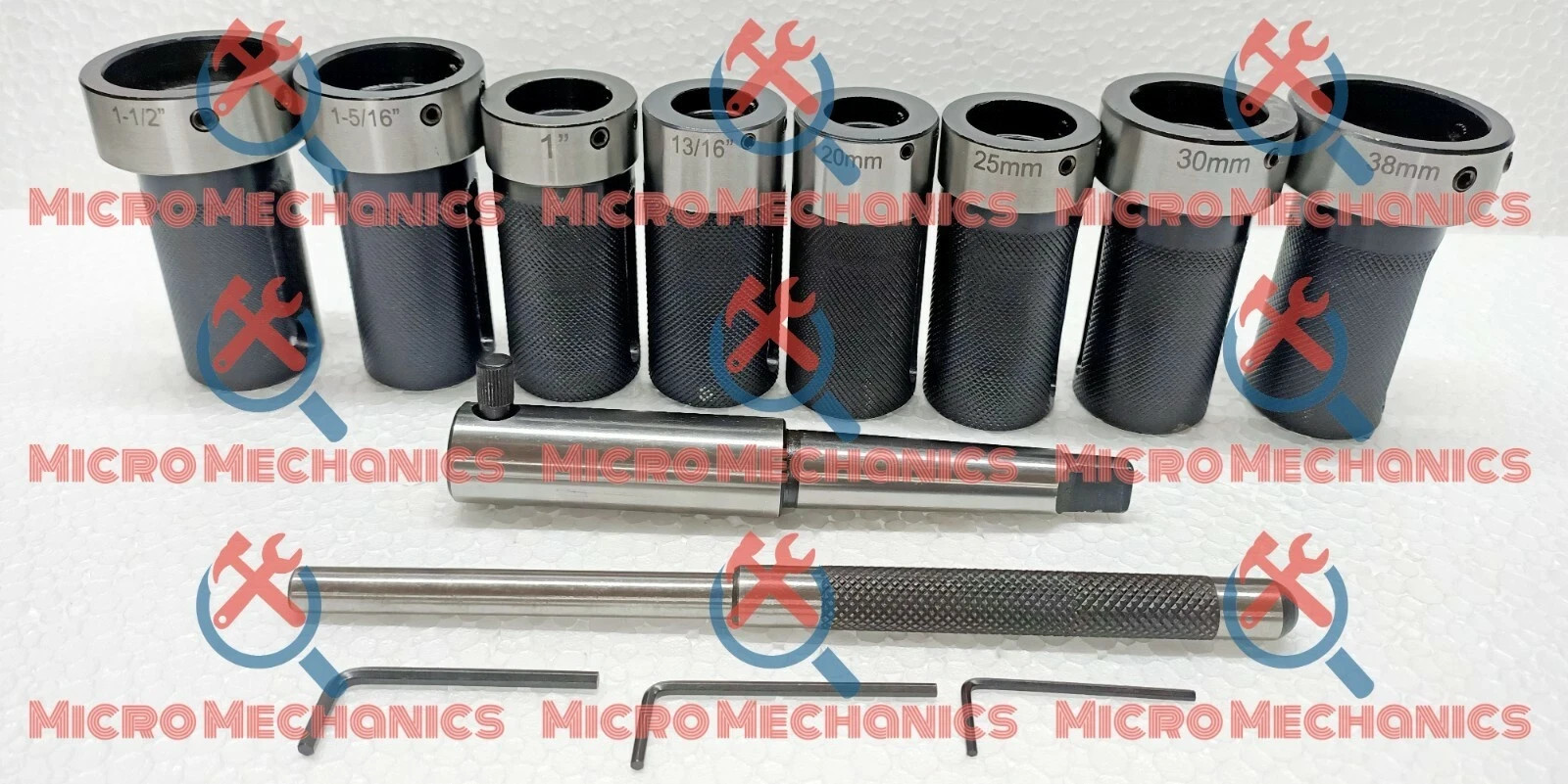 MT2 Die Holder Kit For Lathe Tailstock Morse Taper 2 Sliding Action Inch MM USA