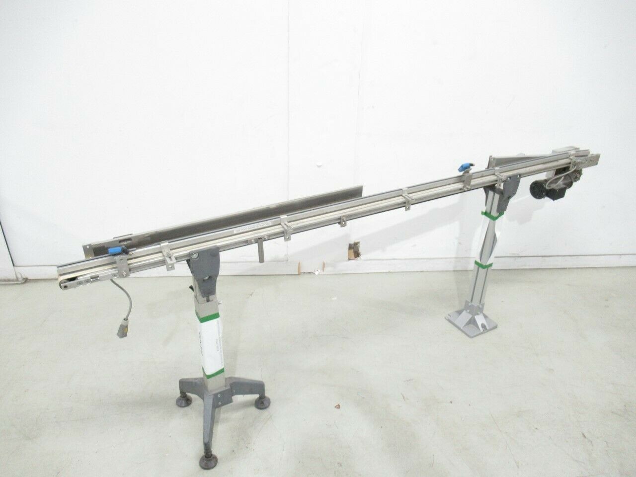 Flat Belt Conveyor Dim 99 1/4L X 3 3/4W  X 34 H Inches