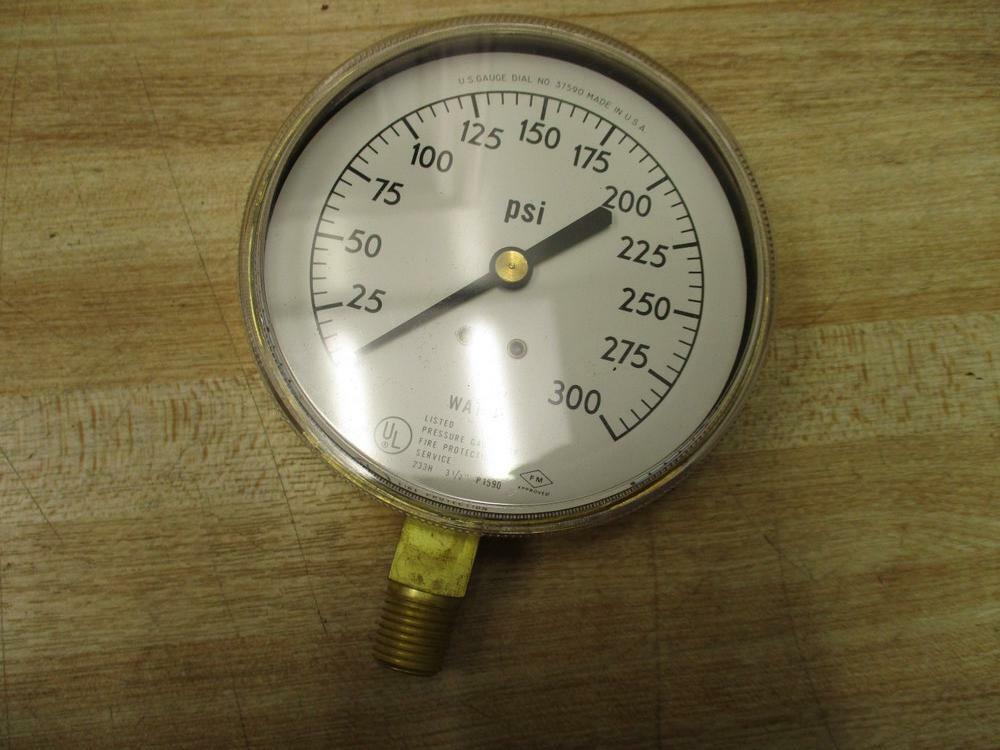 Ametek P-1590 Water Pressure Gauge P1590
