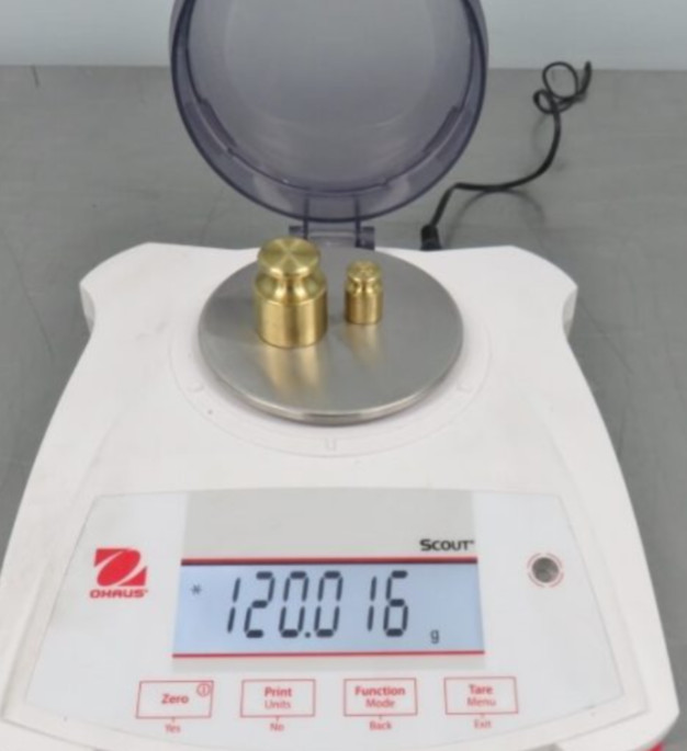 Ohaus Scout SPX123 Portable Precision Balance – White