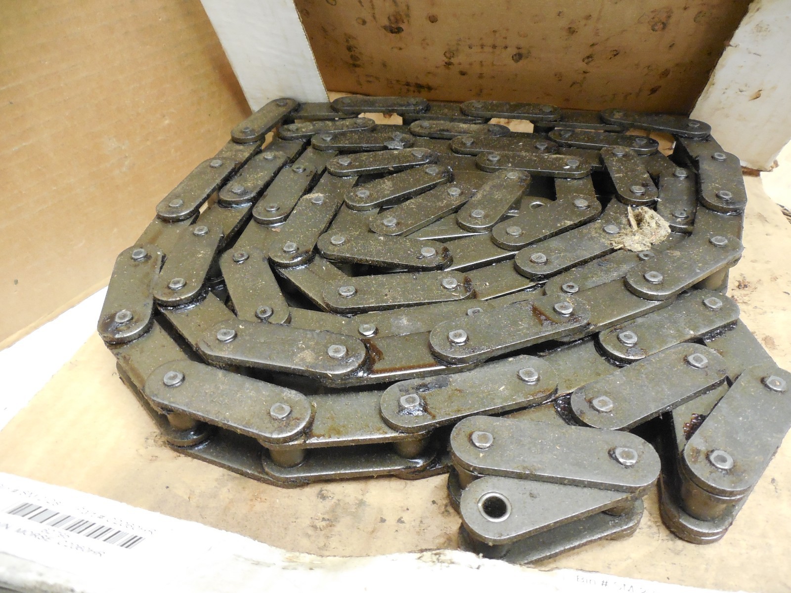 MORSE ROLLER CHAIN 119822 C2060HR 10′ FT. LENGTH W/ CONNECTING LINK 120938